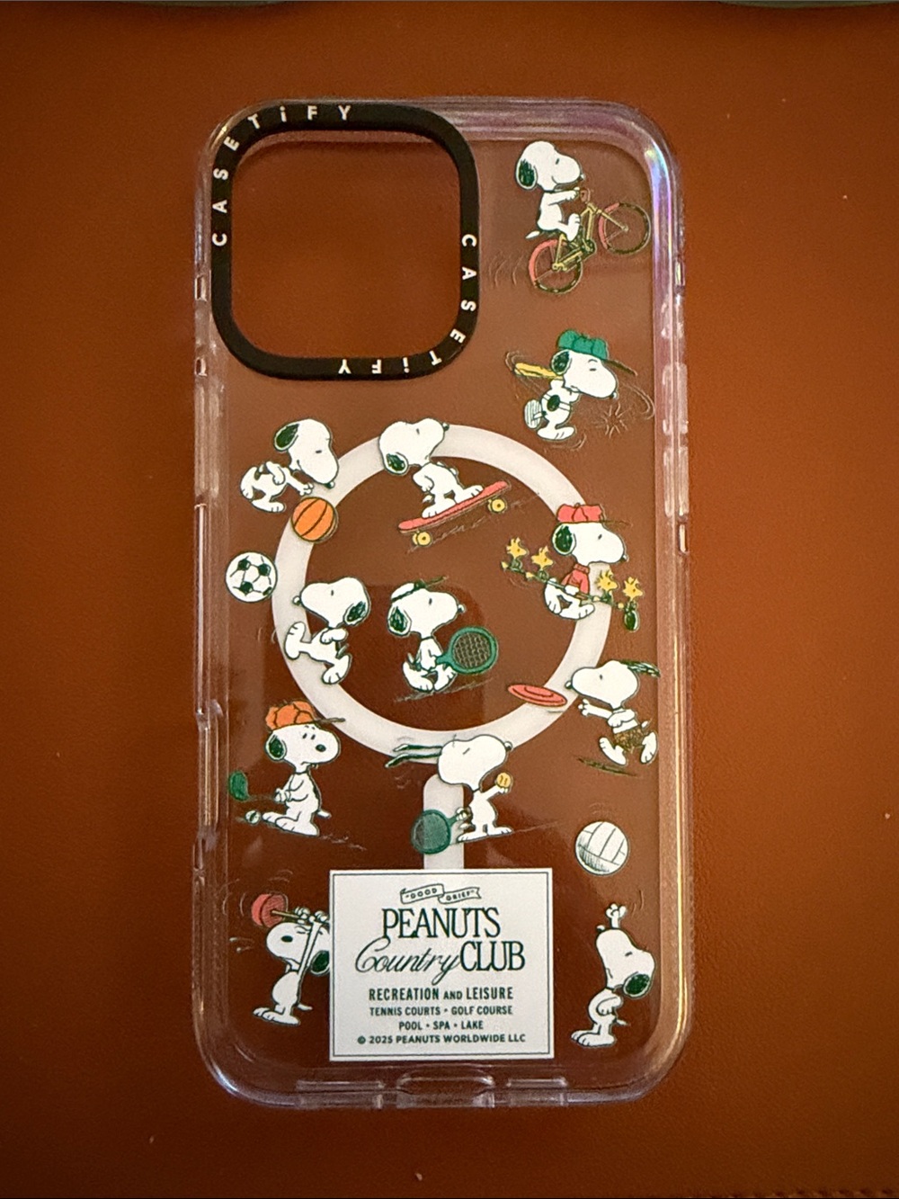 Casetify x Peanuts Snoopy Country Club iPhone 16 Pro Max Case